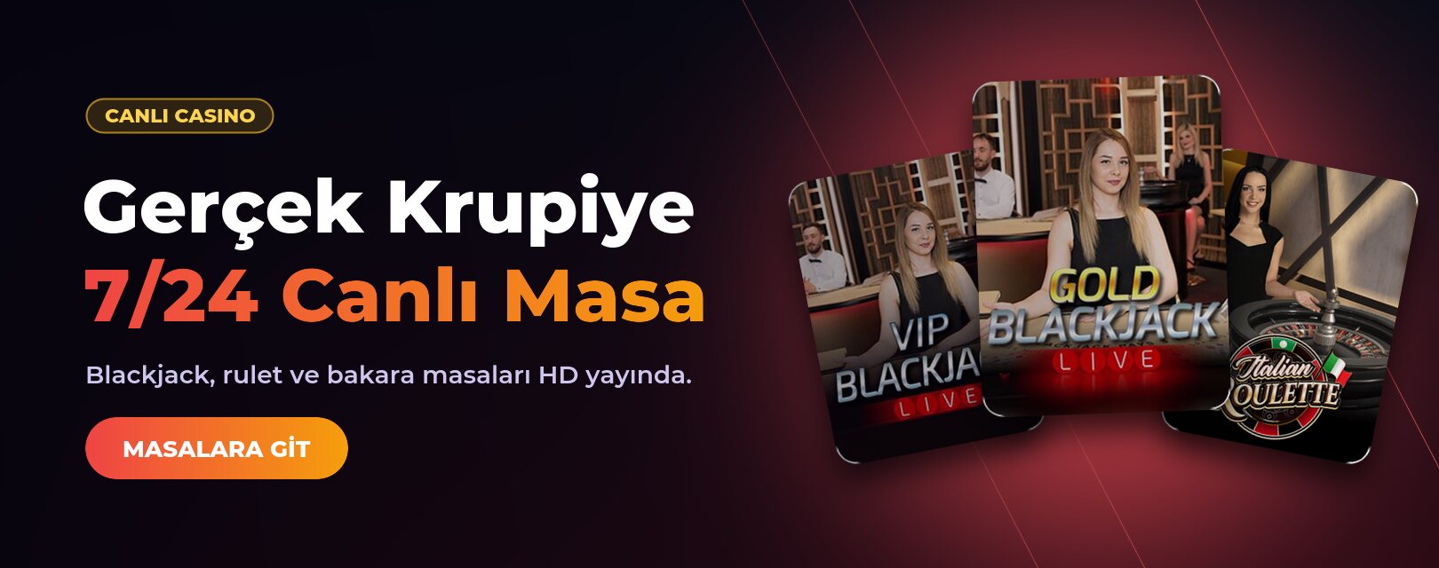 Gerçek Krupiye 7/24
